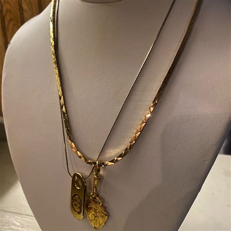 gucci zipper necklace|Gucci necklaces for women uk.